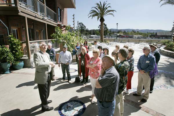 Harry Price at the Historic Napa Mill, 2008